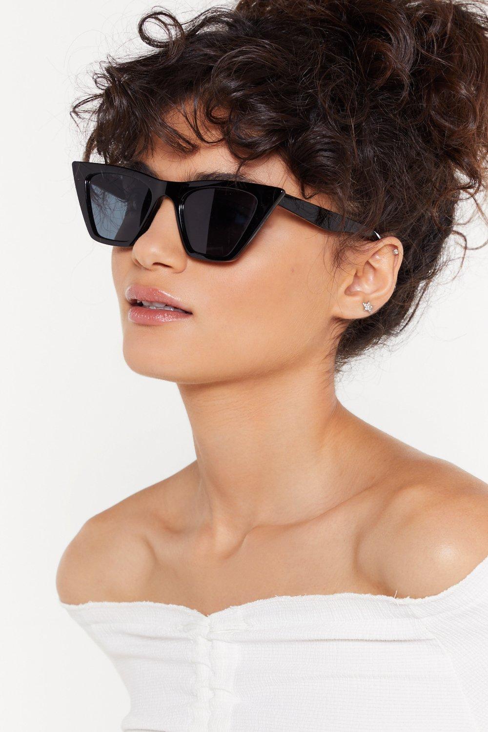 celine square cat eye sunglasses