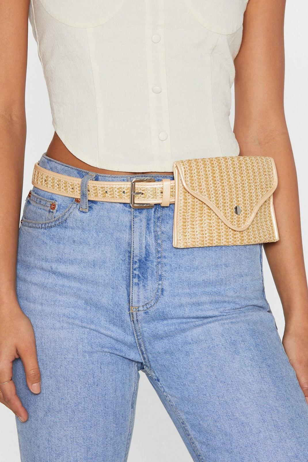 WANT In Straw of You Belt Bag image number 1
