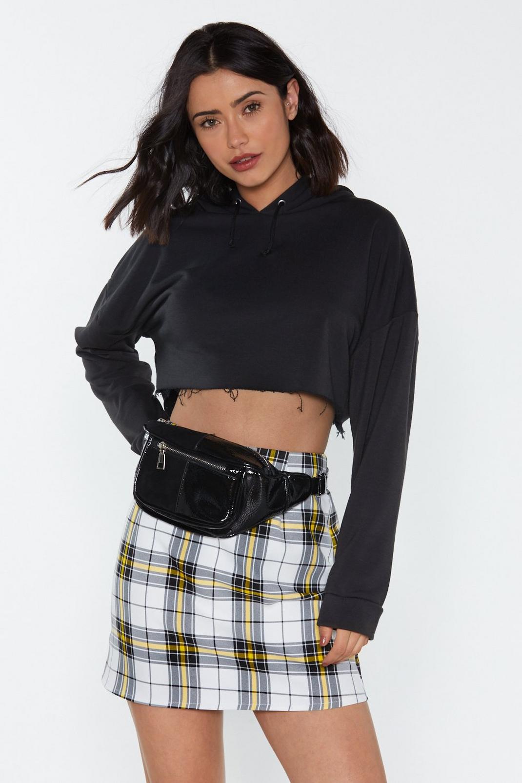 WANT Two Sides to Every Story Faux Suede Fanny Pack image number 1