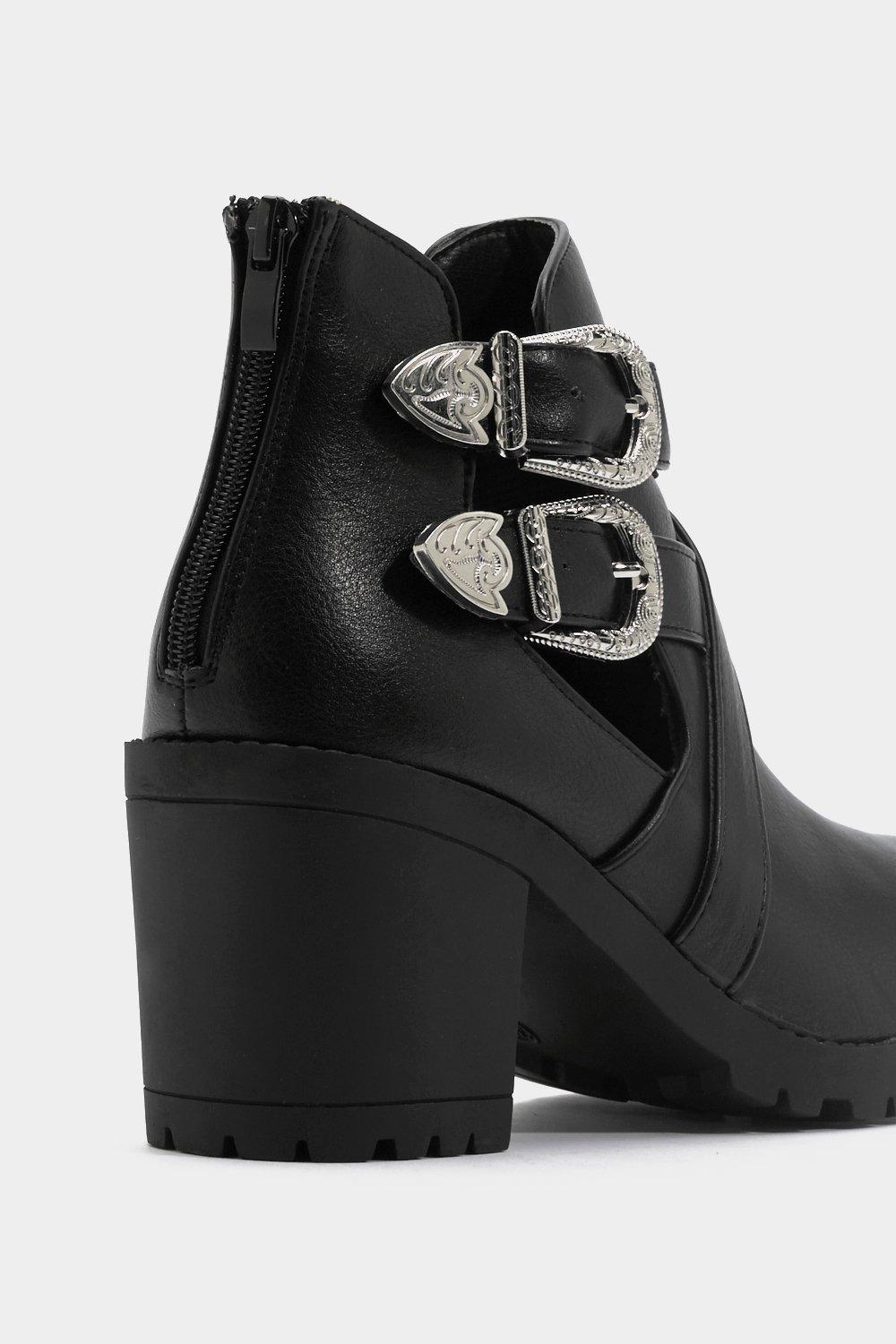 Nasty gal hotsell cut out boots