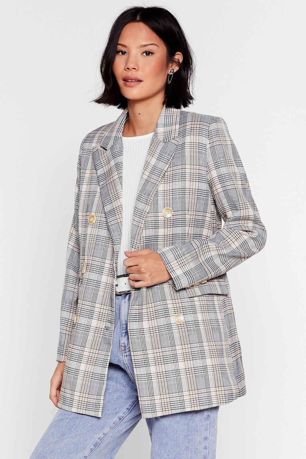 165 Check Smart Tailored Blazer image number 2