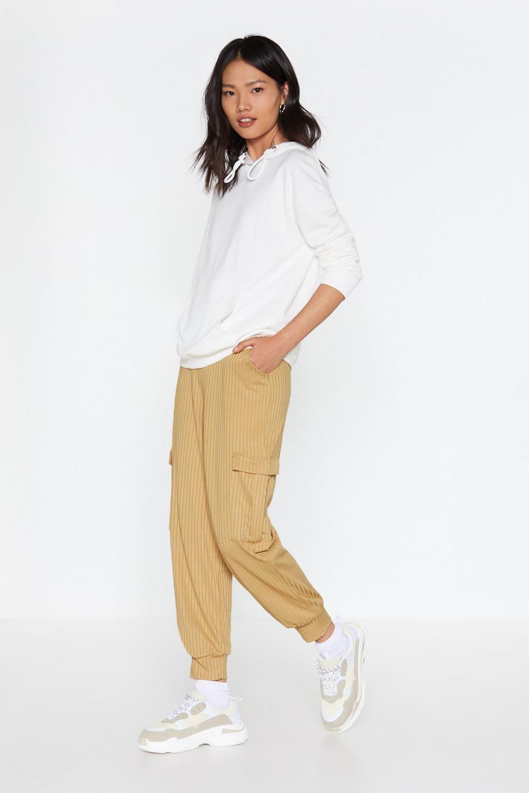 Cargo Get 'Em Ribbed Trousers image number 1