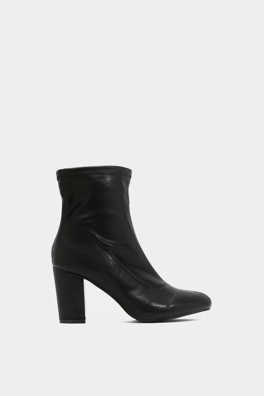 Heeled Sock Boots image number 1