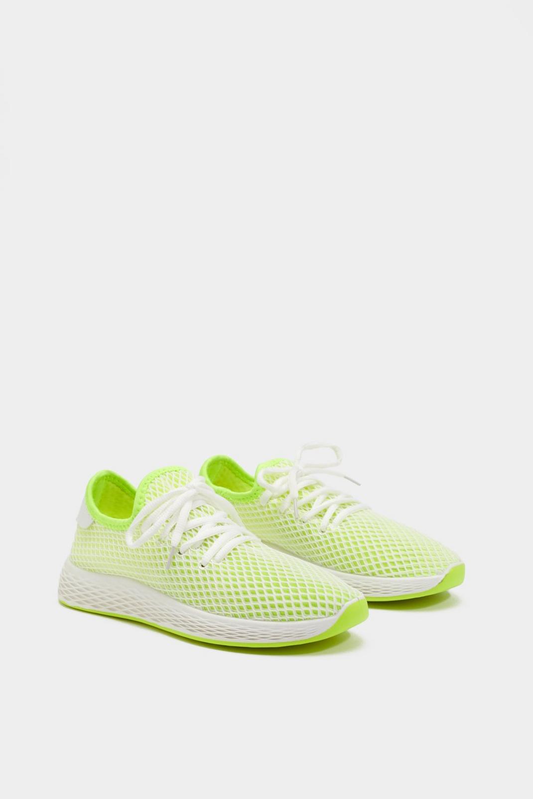 Neon Mesh Trainers image number 1