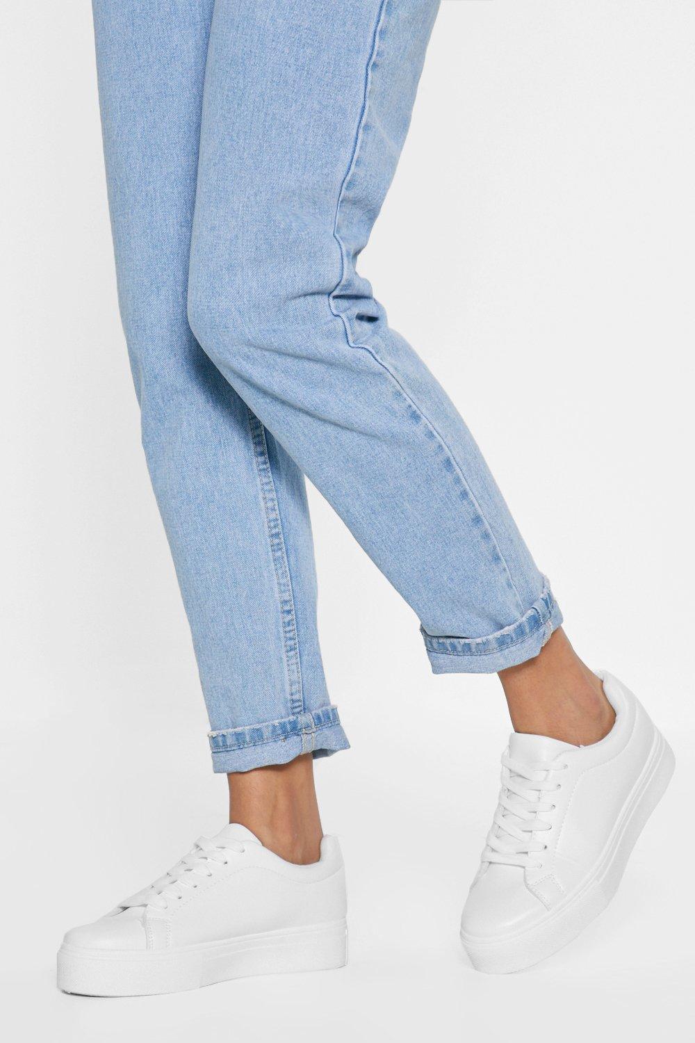 nasty gal white sneakers