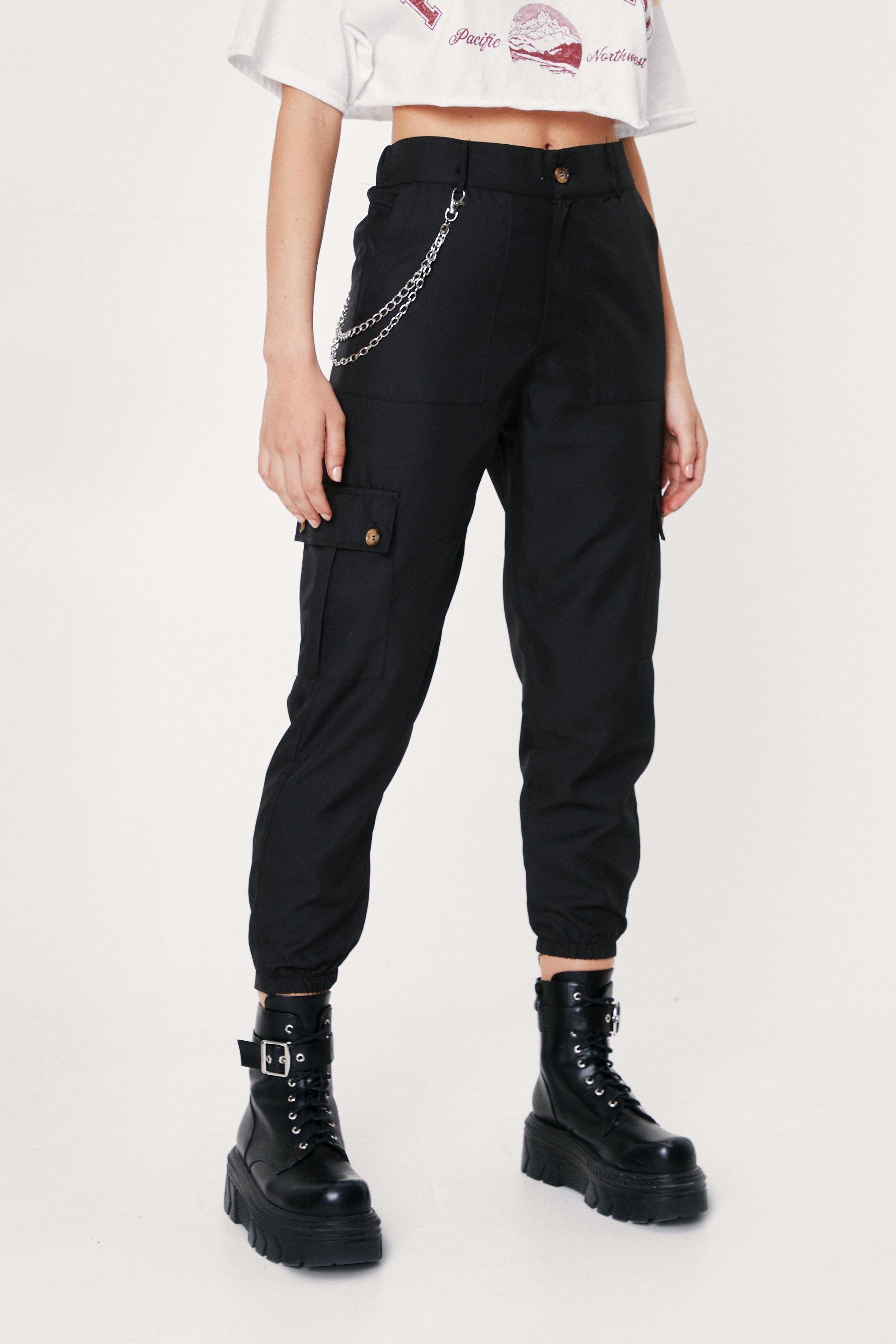 Black Chain Pants | lupon.gov.ph