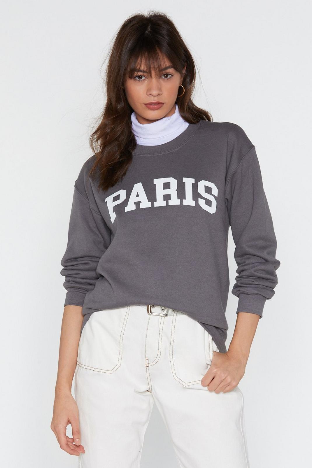 Take Me to Paris Graphic Sweatshirt image number 1