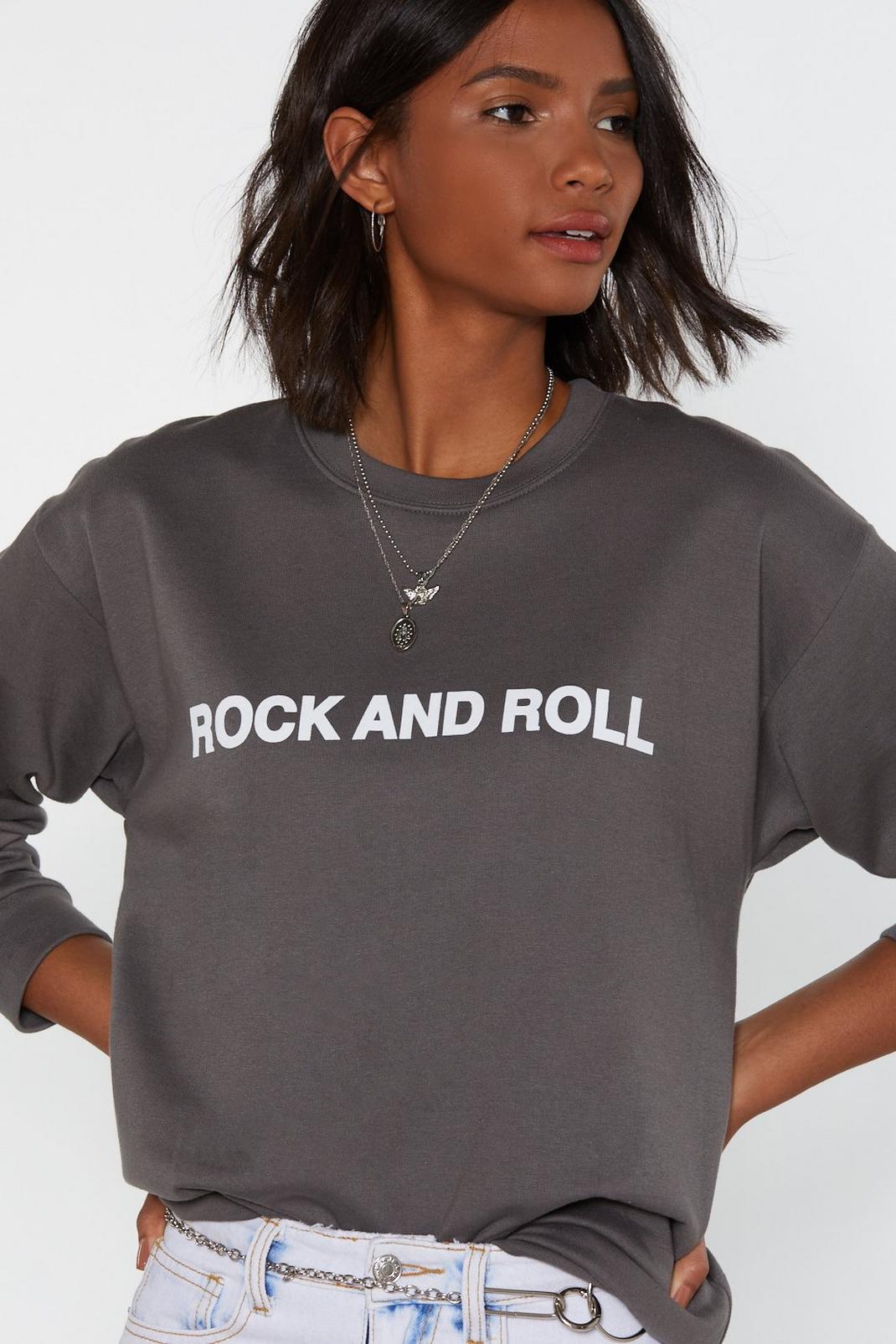 Rocking and Rolling Graphic Sweatshirt image number 1