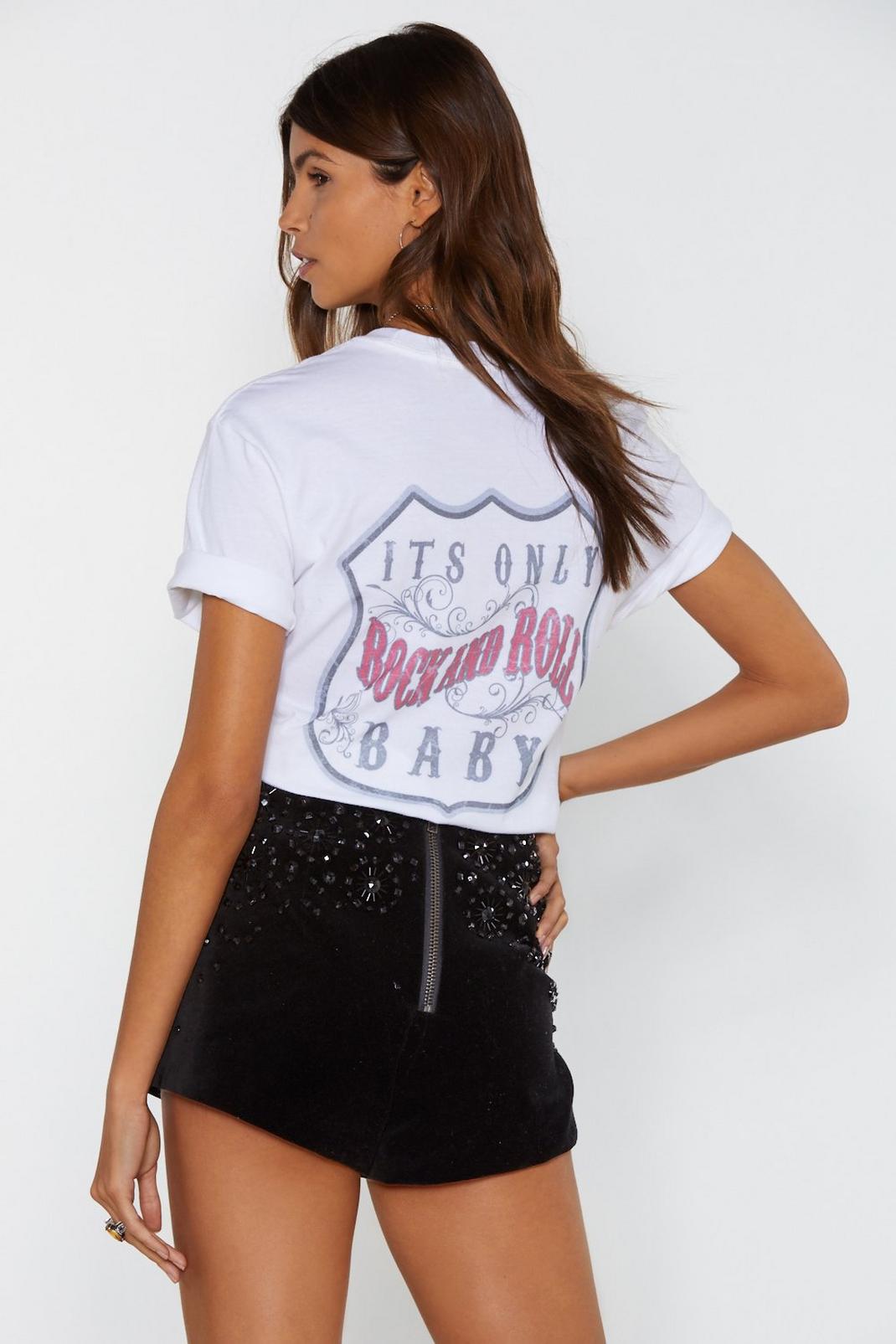 It's Only Rock and Roll Baby Graphic Tee image number 1