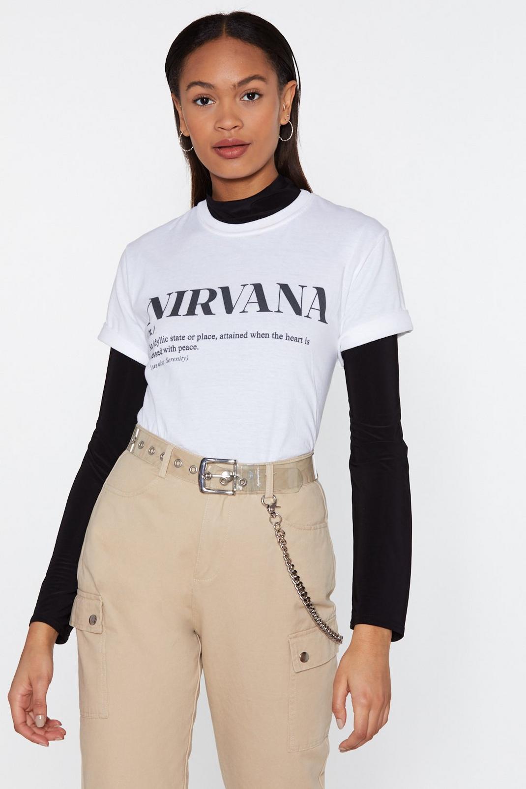 T-shirt à imprimé graphique La Définition de Nirvana image number 1