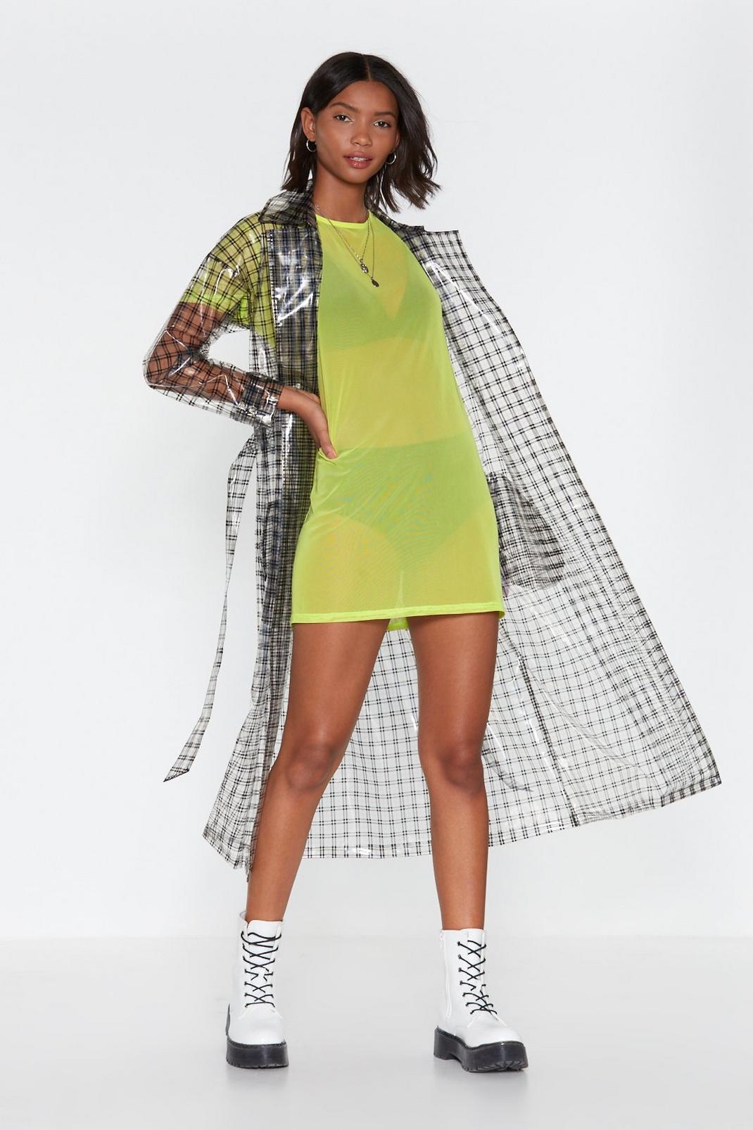 See Clearly Now Mesh Mini Dress image number 1