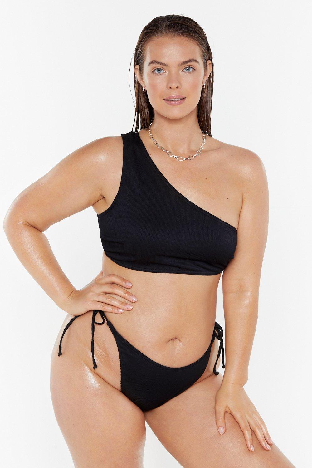 black bikini size 16