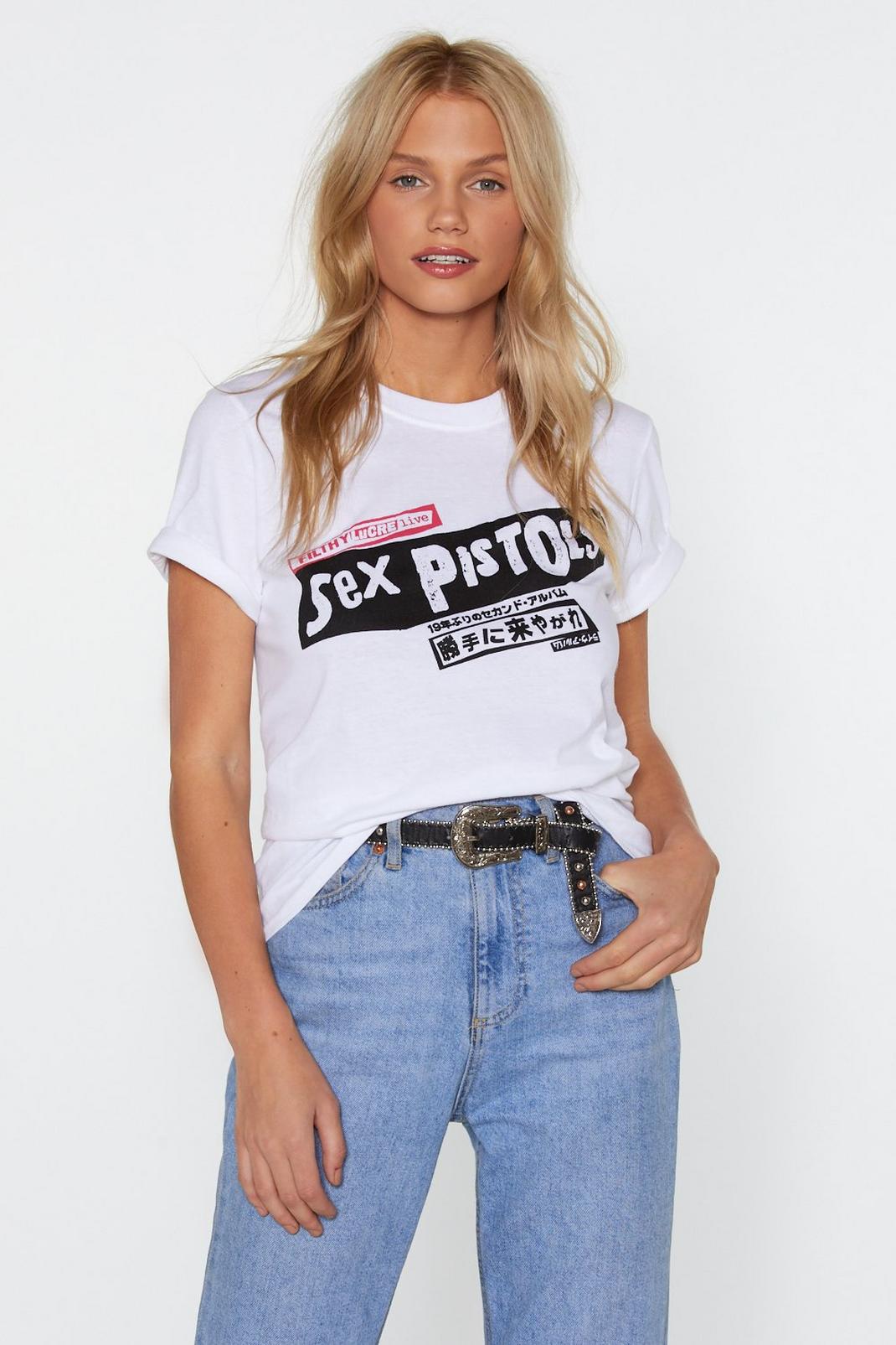 Rocking to the Sex Pistols Graphic Tee image number 1