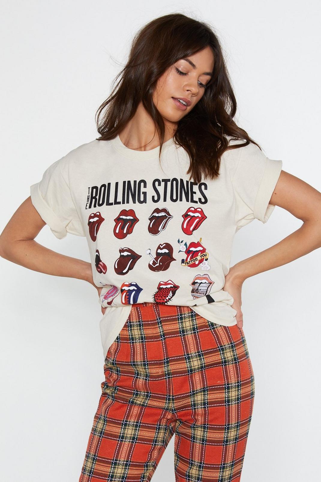 T-shirt de groupe The Rolling Stones Tour 2014, Sand image number 1