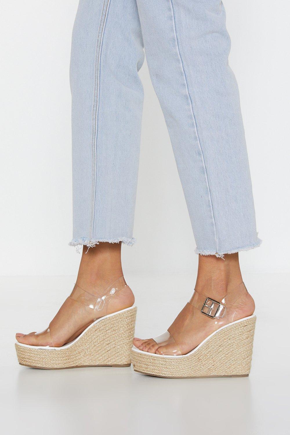 nasty gal wedges