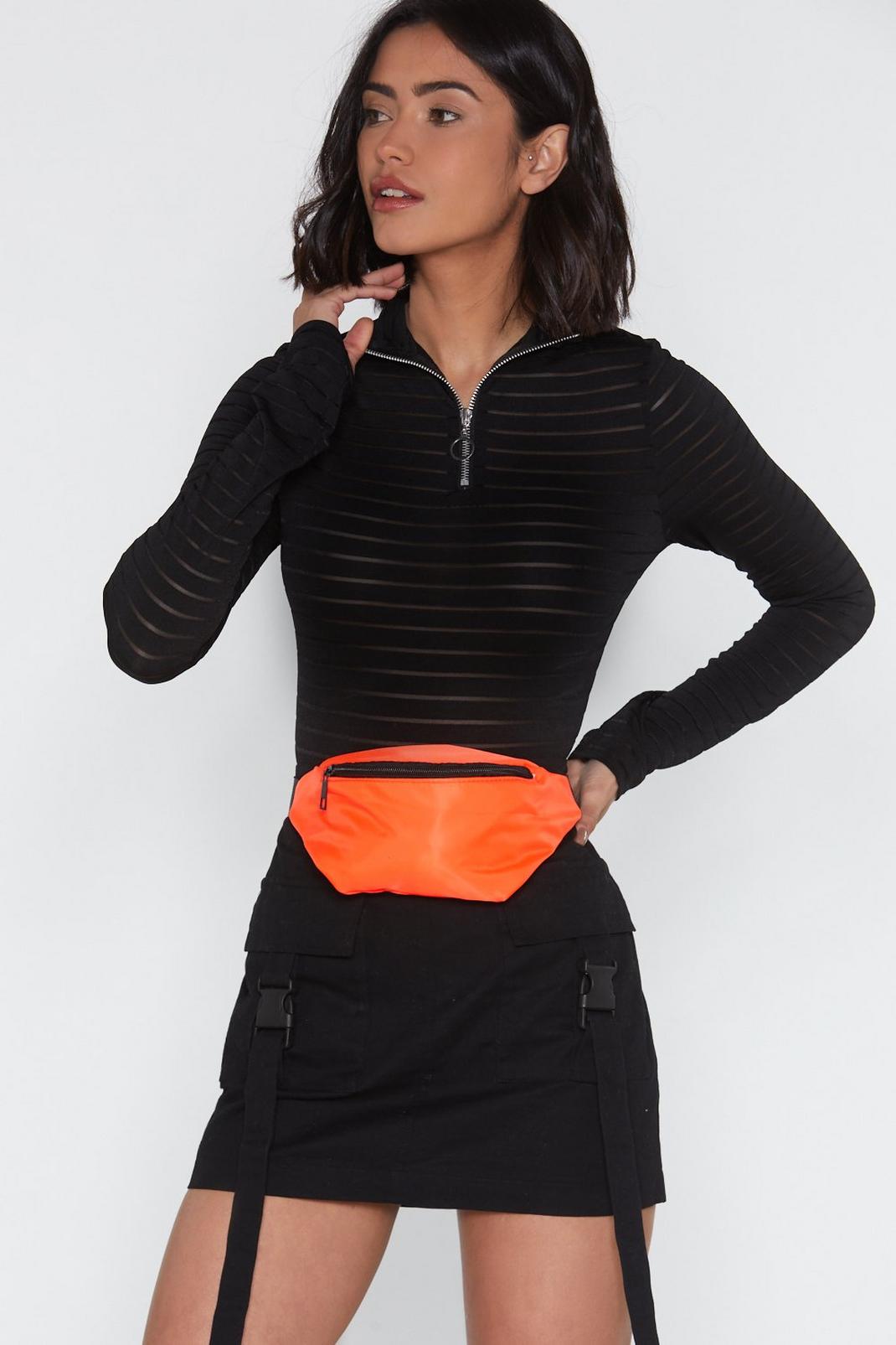 WANT Essentials Near By Faux Leather Fanny Pack image number 1