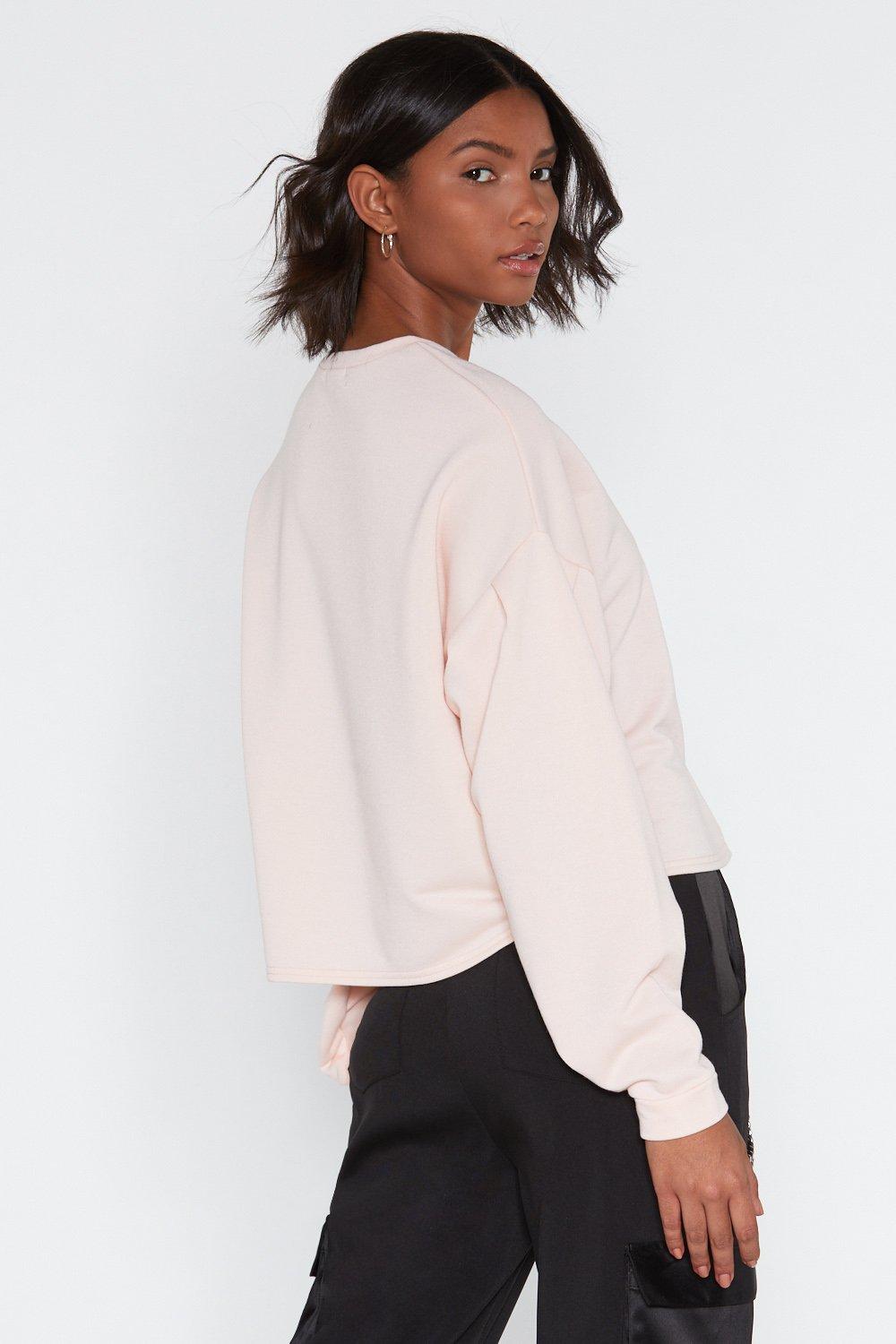 Cozy oversized sweatshirt hotsell