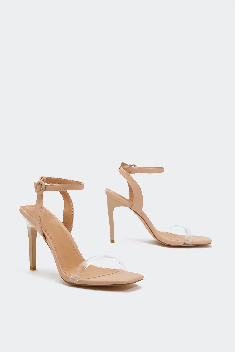 perspex heels