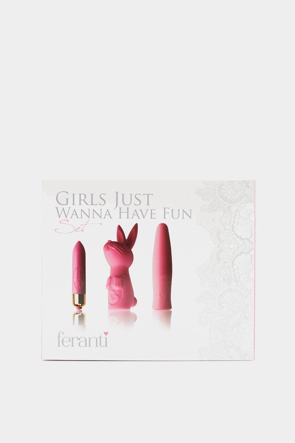 Girls Just Wanna Have Fun Rabbit and Vibrator Set