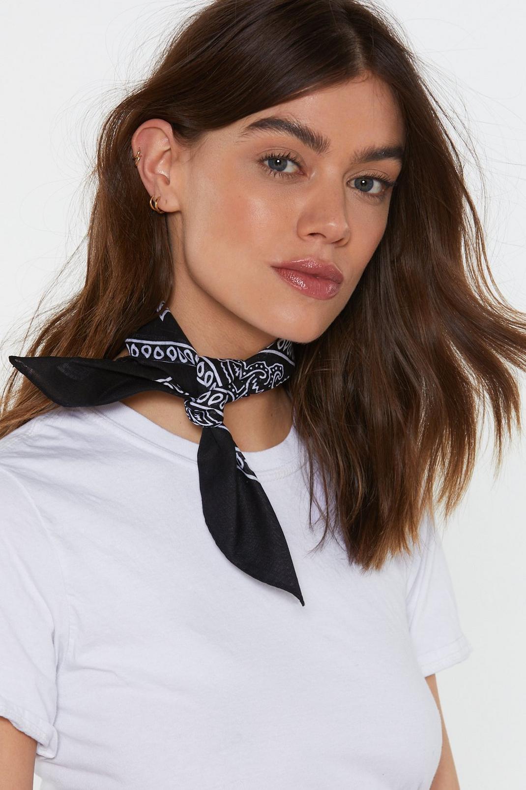 Tie The Knot Paisley Bandana image number 1
