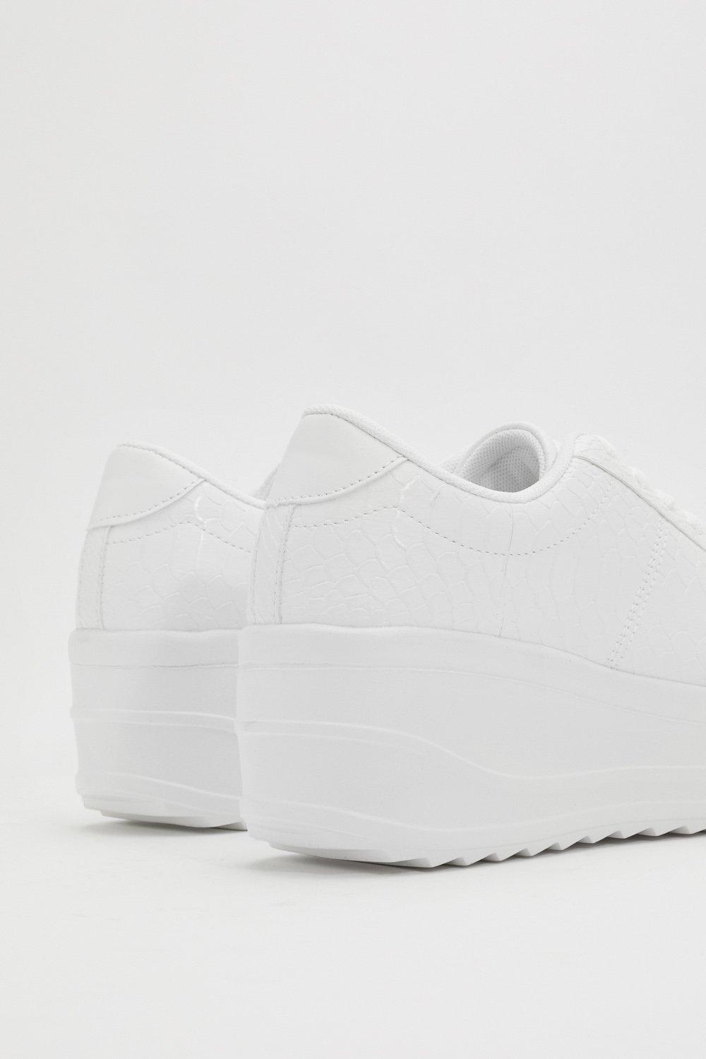 Platform sneakers cheap nasty gal