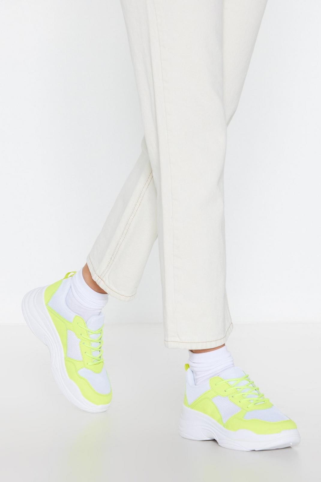 I'm Neon It Chunky Sneakers image number 1