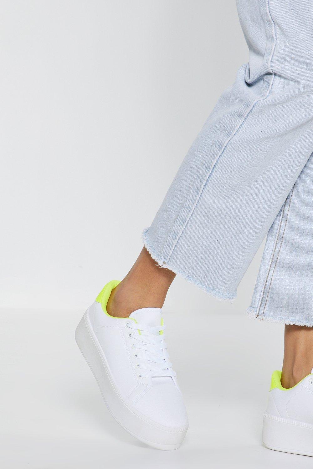 light up platform sneakers