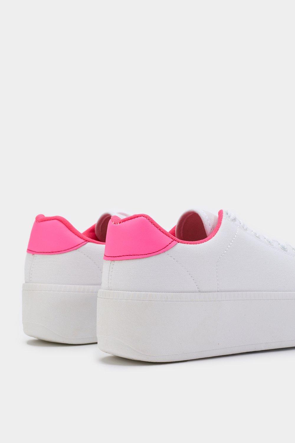 Neon clearance platform sneakers