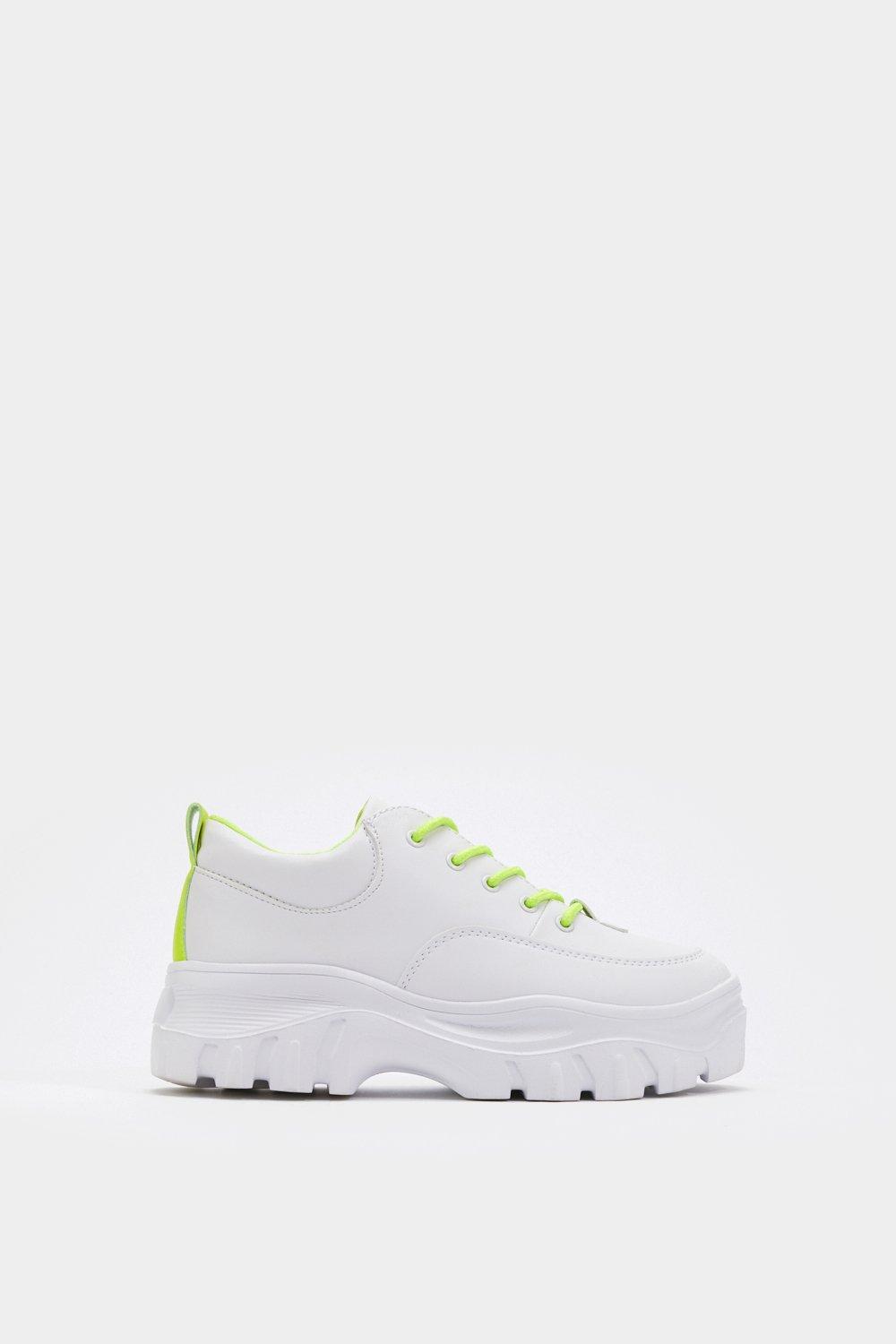 chunky platform sneakers