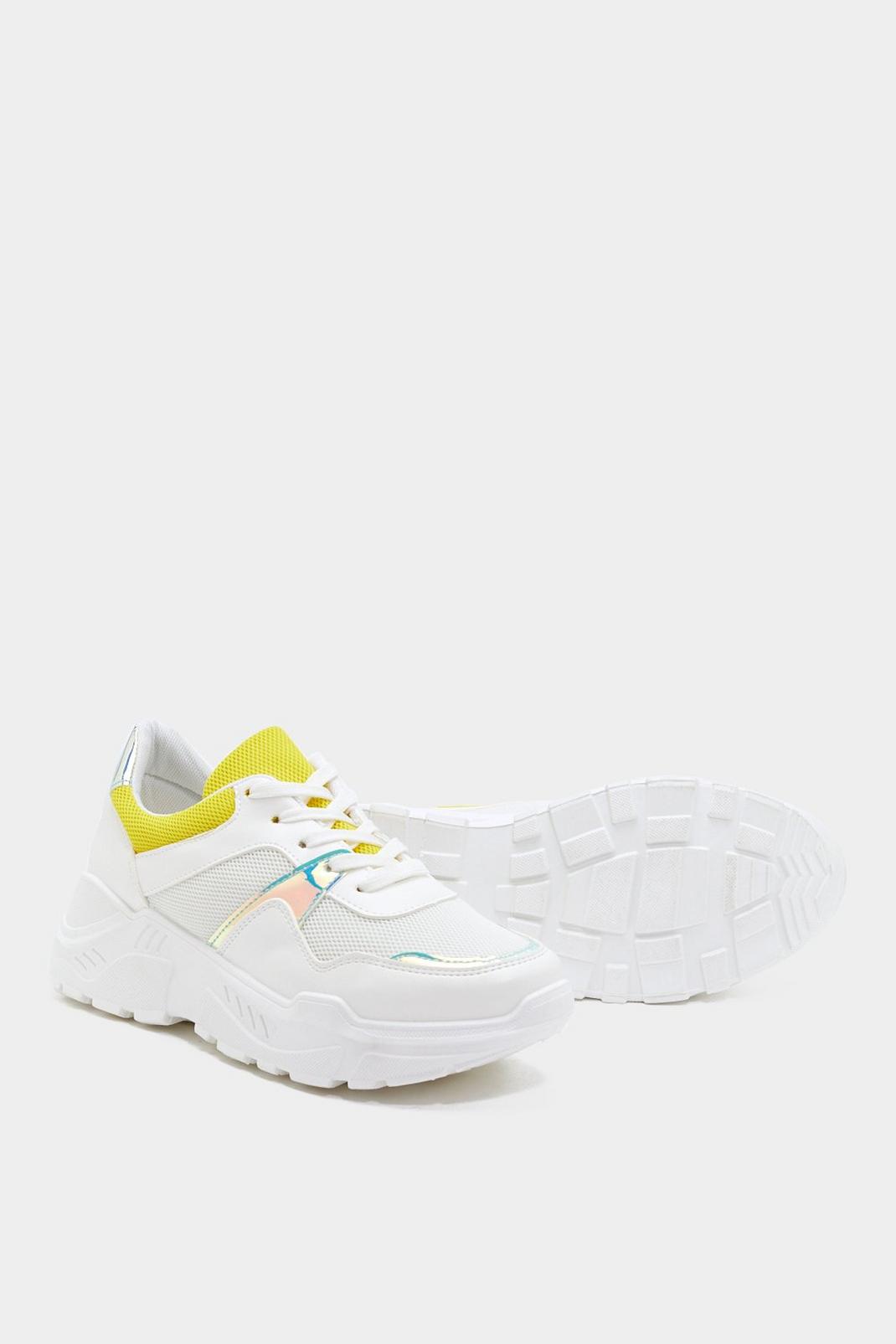Stepping Up Iridescent Chunky Sneaker image number 1