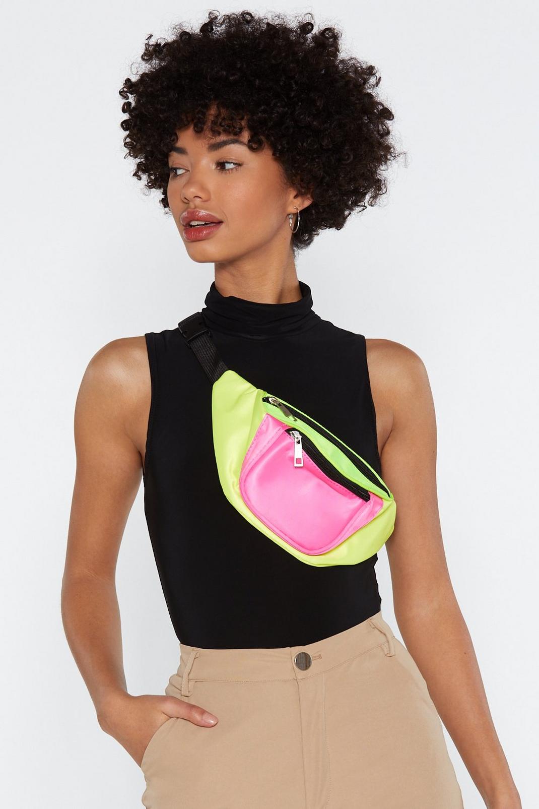 WANT You're Colorblocked Fanny Pack image number 1
