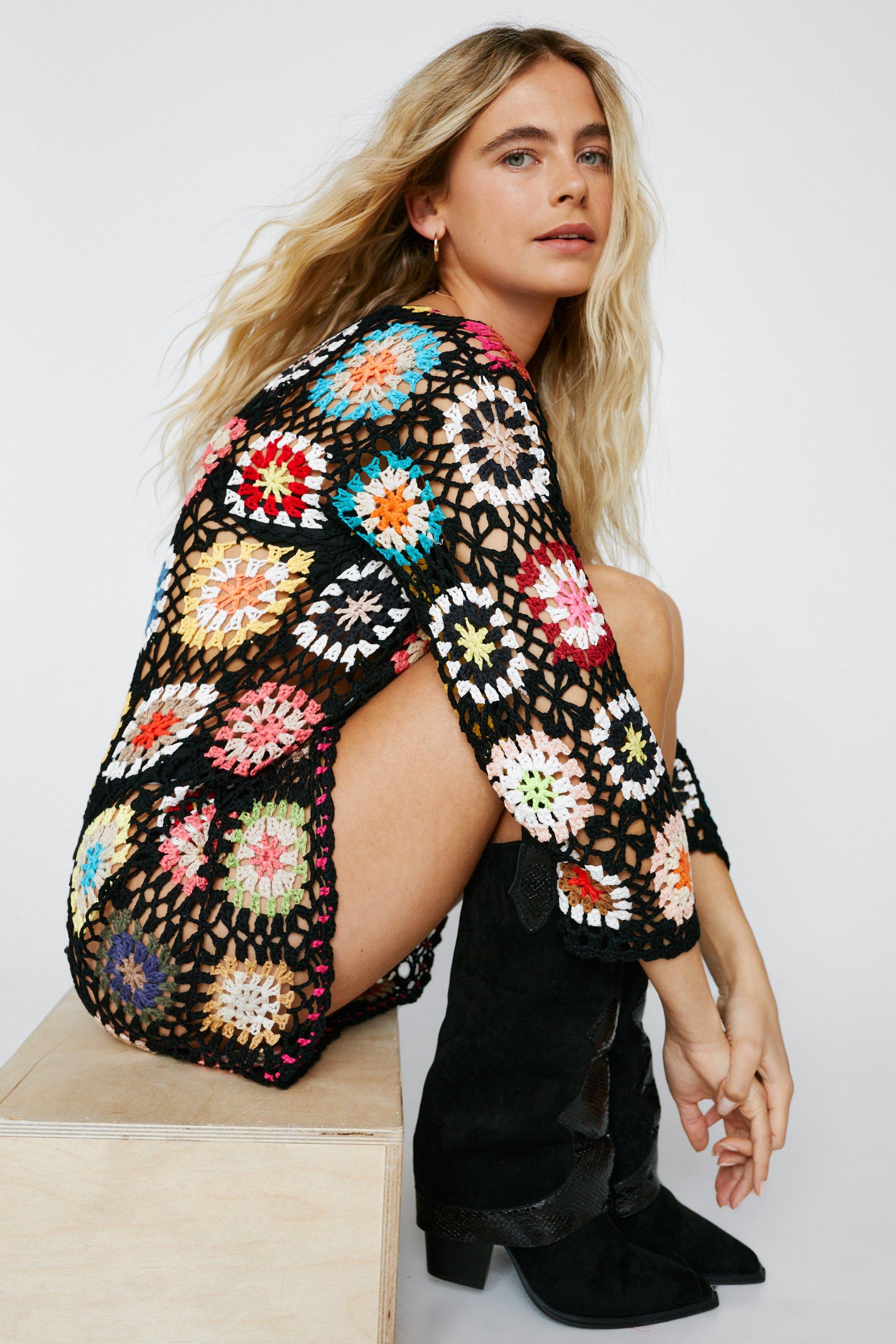 Nasty gal hotsell crochet dress