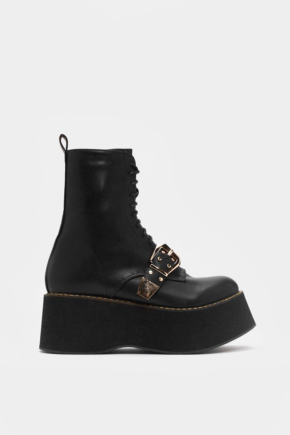 Mega Babe Oversized Platform Boot Nasty Gal