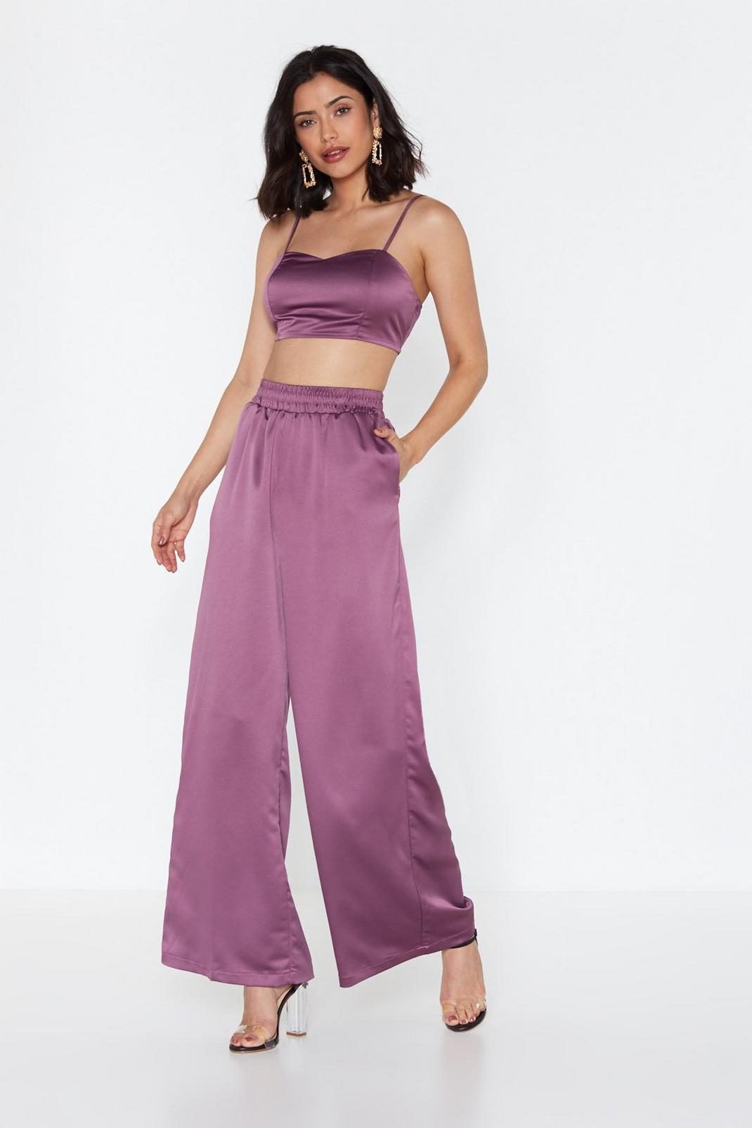 3 Piece Co-ord Wide Leg Trouser image number 1
