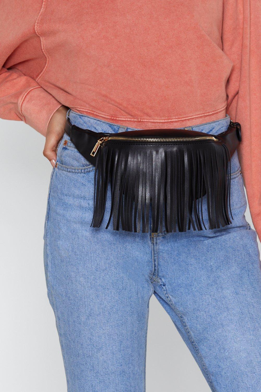 Tassel fanny pack sale