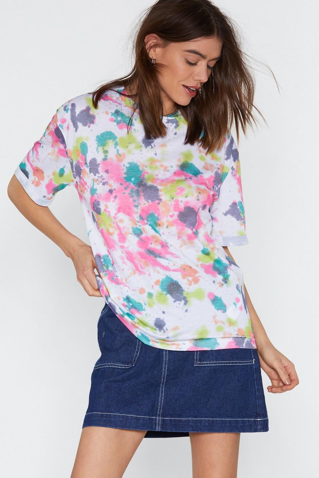 Do or Tie Dye Relaxed Tee image number 1