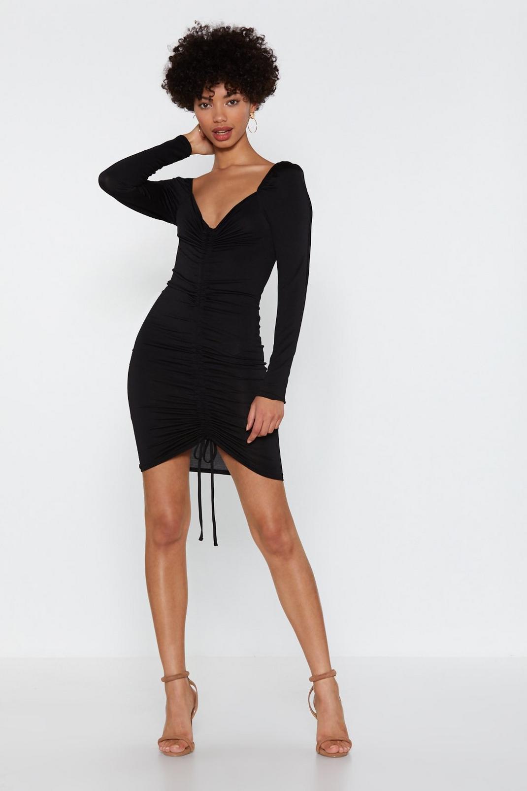 Let's Get Loud Ruched Mini Dress | Nasty Gal