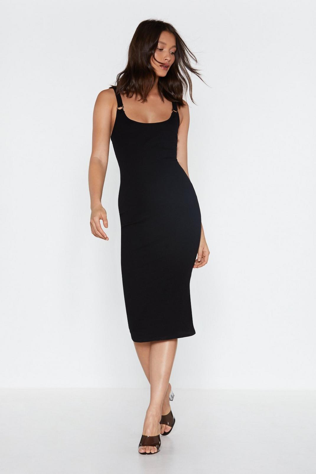 Oh Well O-Ring Midi Dress image number 1