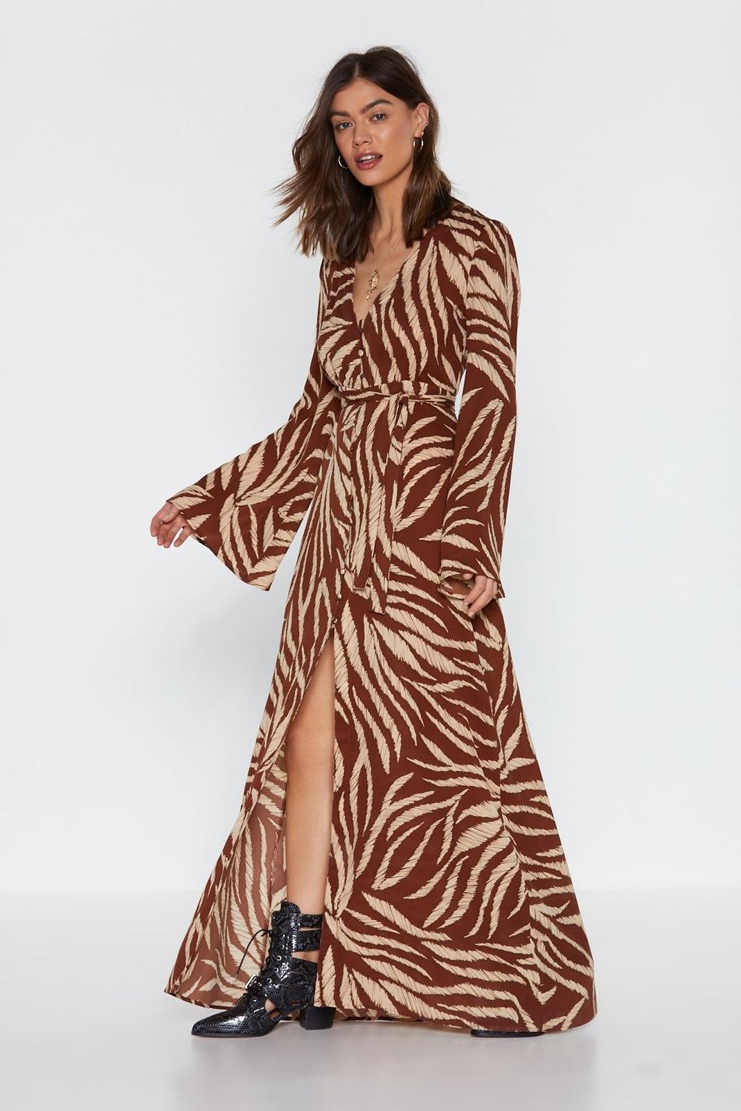 Without Feather Ado Maxi Dress image number 1