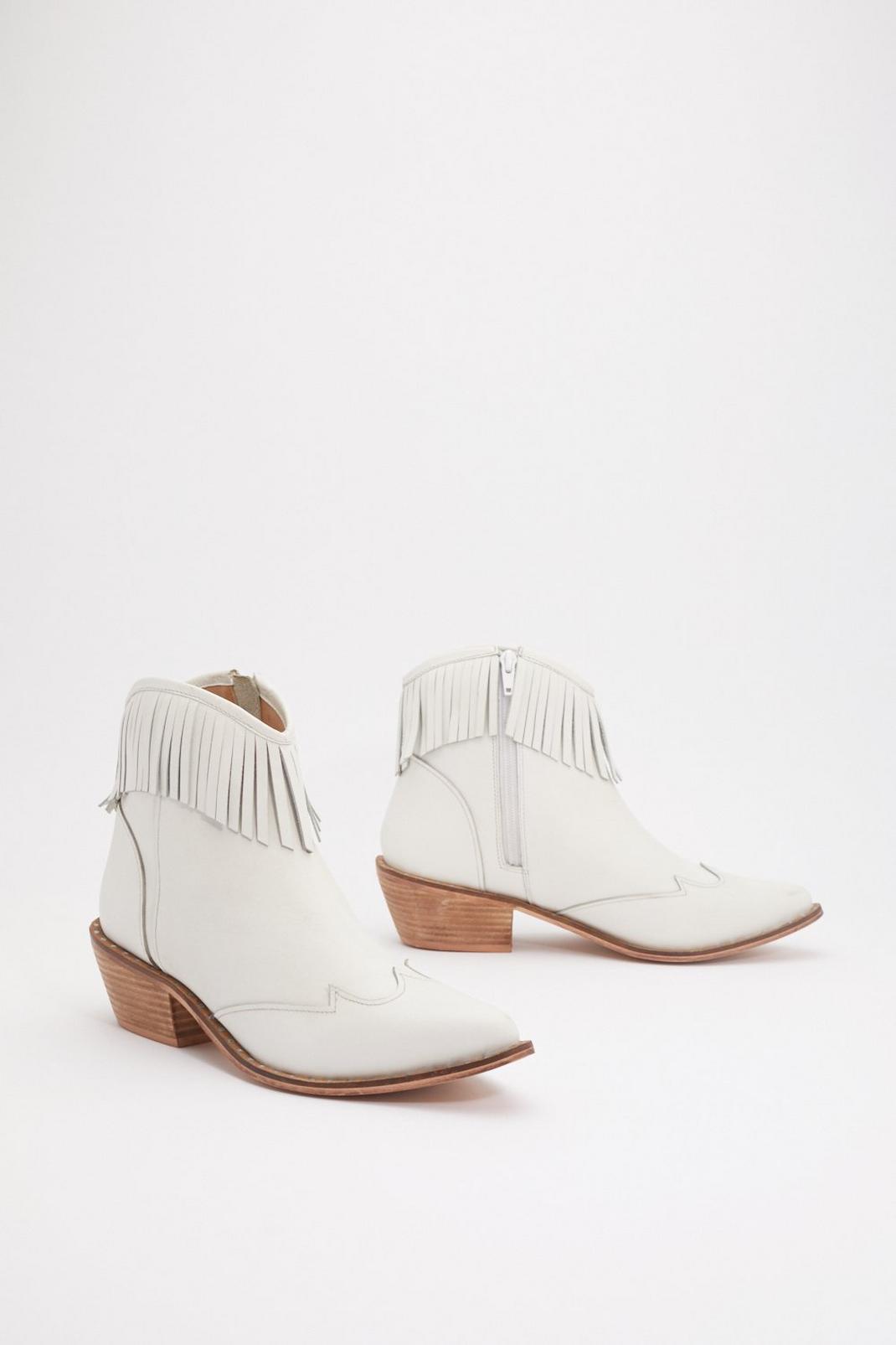 Put Your West Foot Forward Fringed Western Boots image number 1