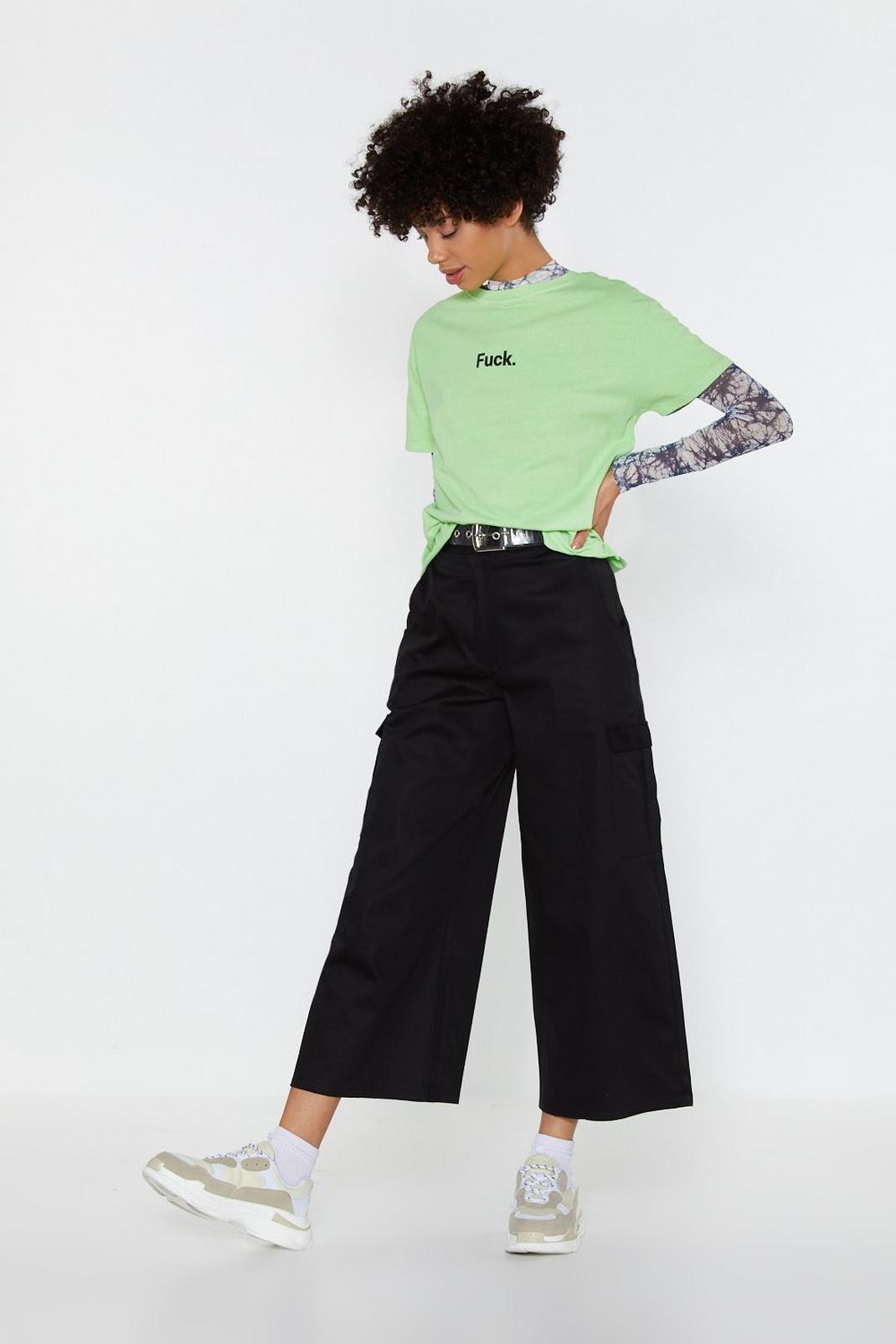 Time to Cargo Wide-leg Culottes image number 1