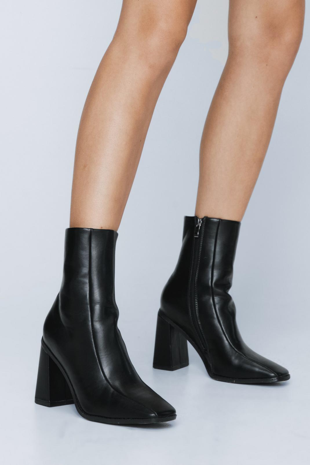 Square Up Sock Boot | Nasty Gal