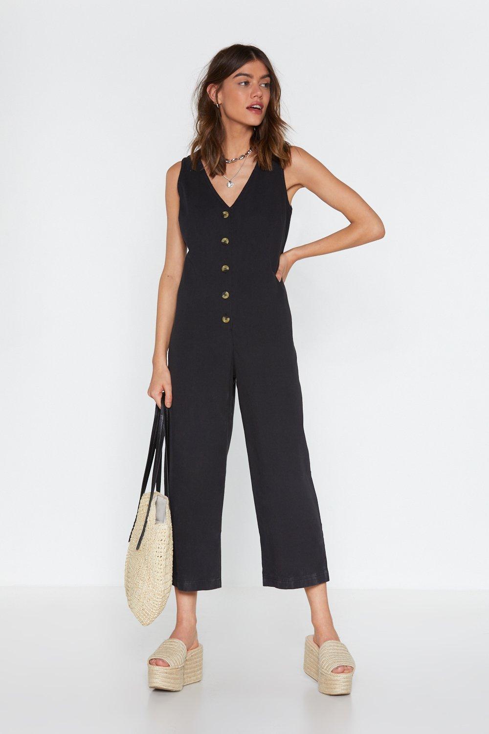 button jumpsuit