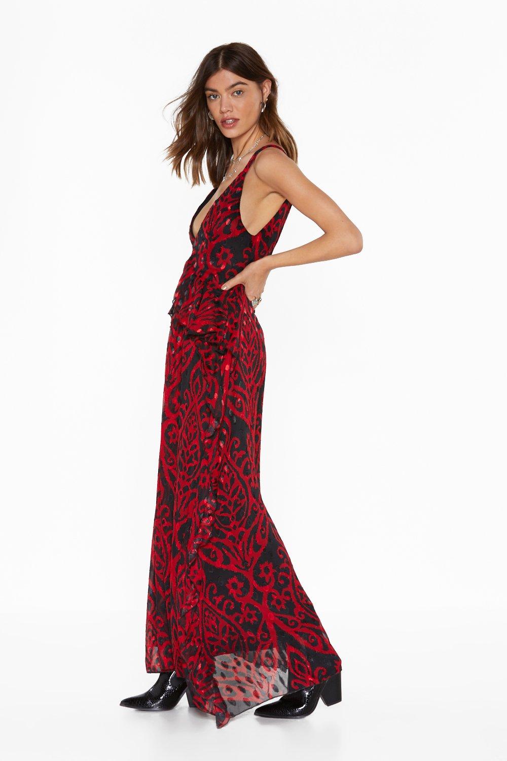 Grand entrance jacquard sales maxi dress