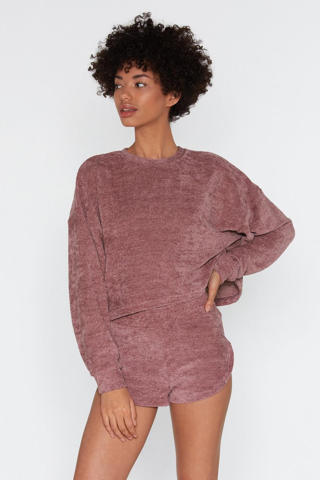 Chenille Out Relaxed Lounge Jumper image number 1