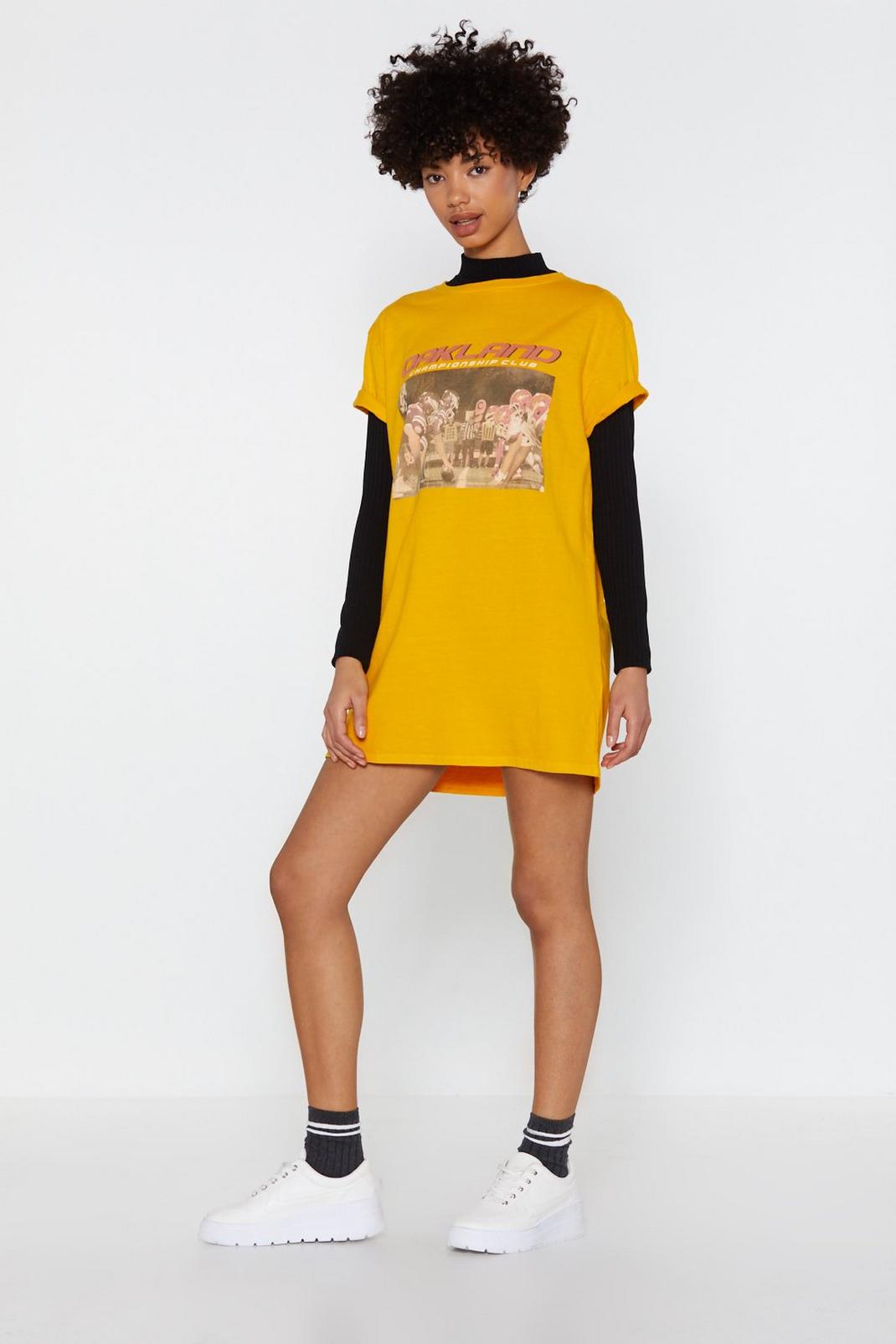 Oakland Graphic Tee Dress image number 1