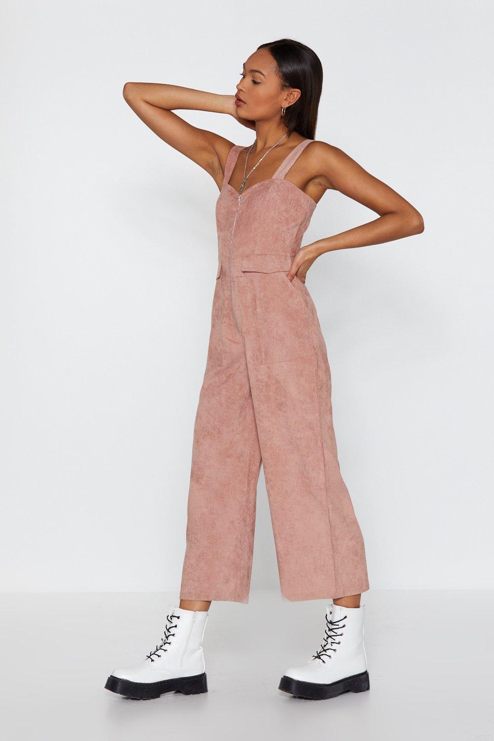 nasty gal pink jumpsuit