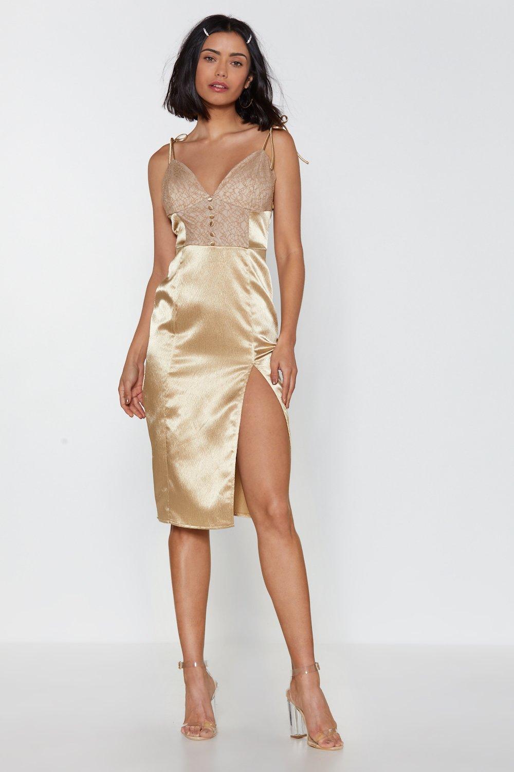 nasty gal slip dress