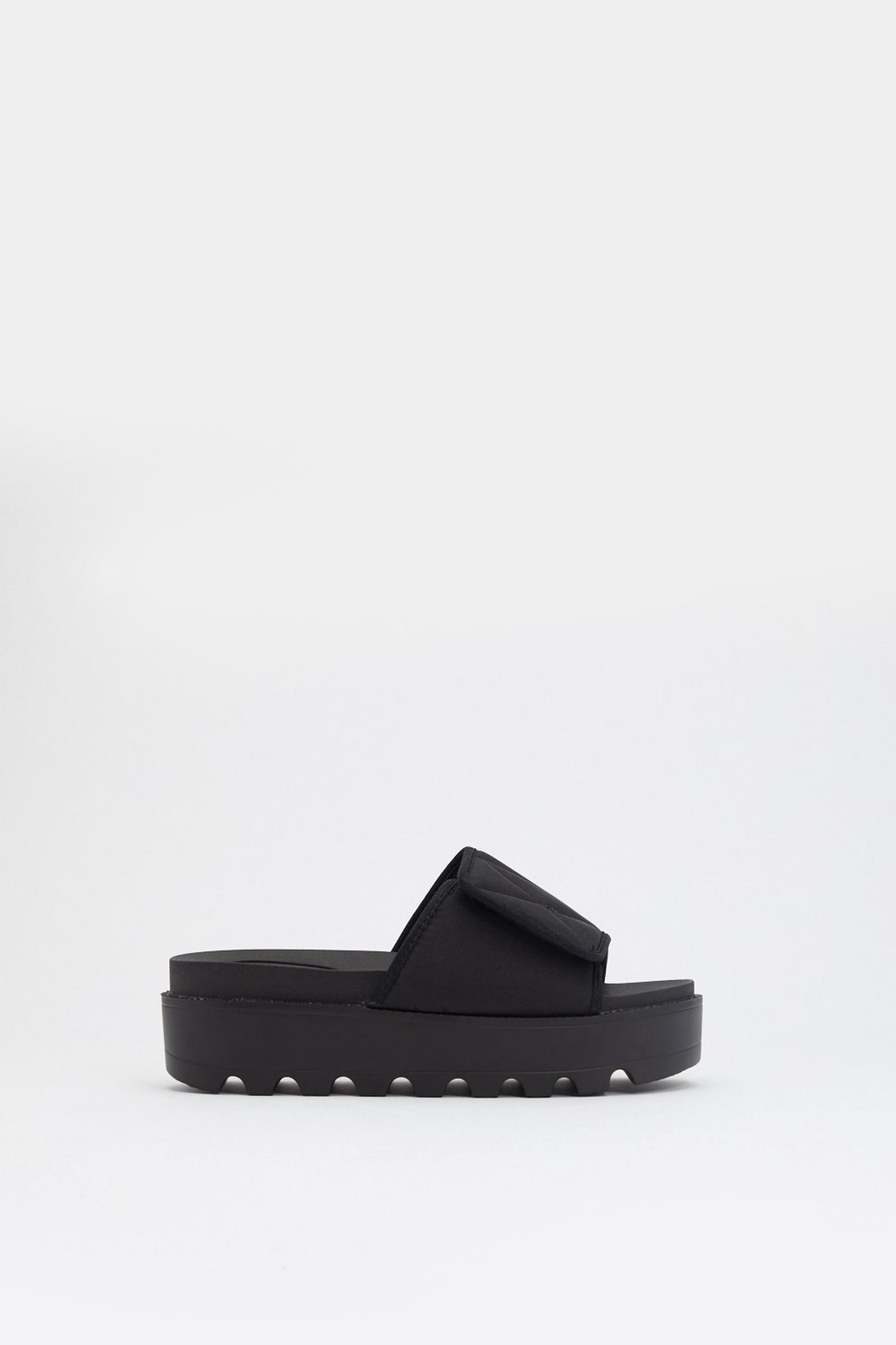 Pack Up and Velcro Cleated Platform Sliders
