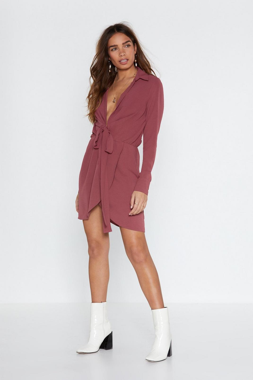 Never Tied Down Shirt Dress image number 1